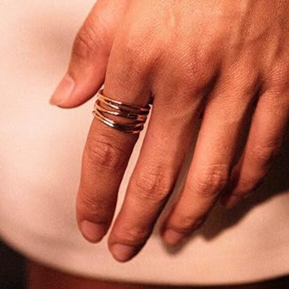 Neiman Marcus 18K Gold Plated Statement Ring